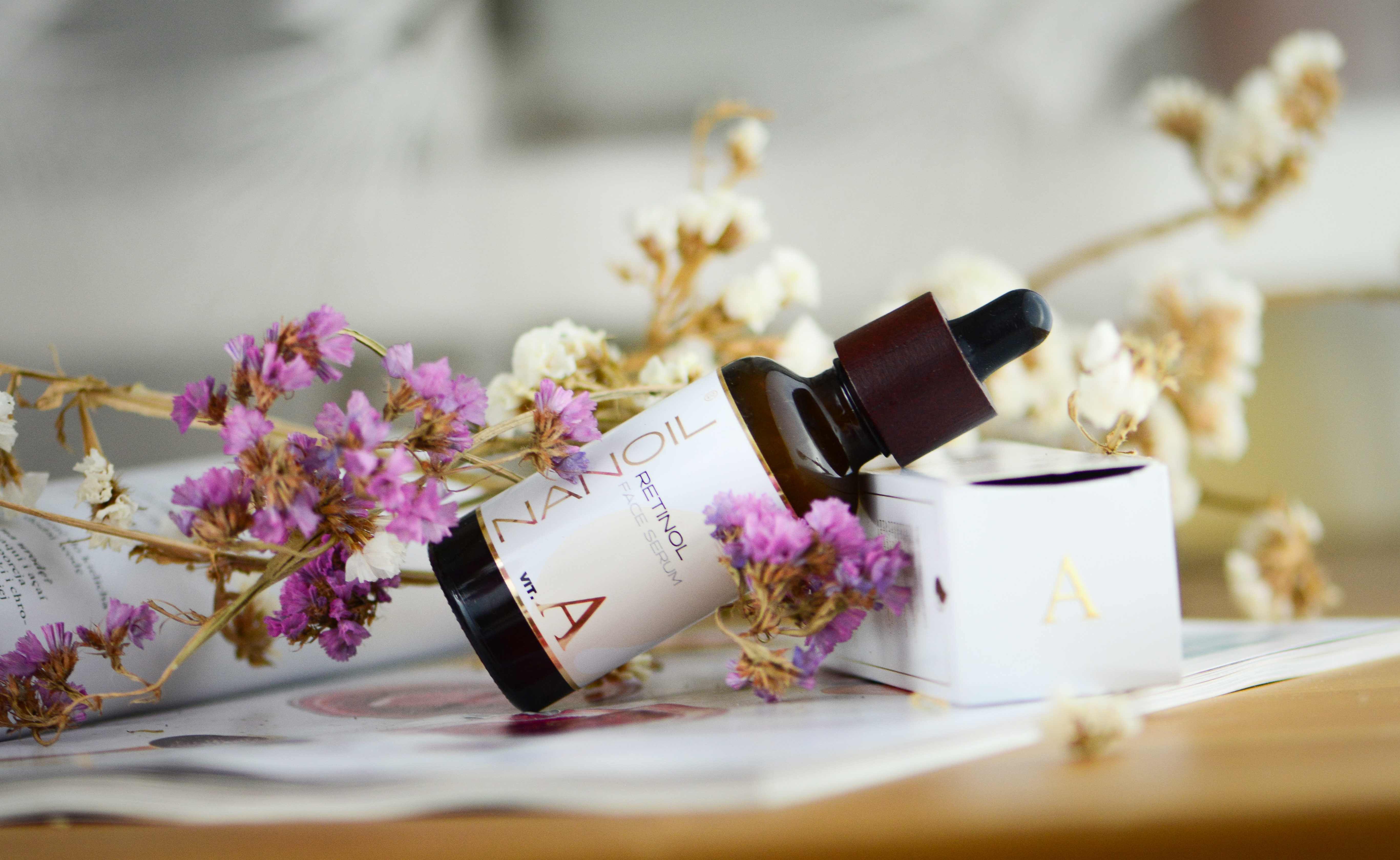 σέρουμ προσώπου με ρετινόλη Nanoil