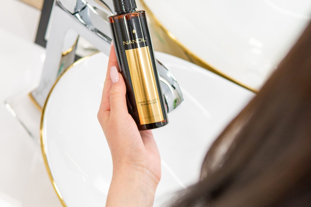nanoil σπρέι όγκου μαλλιών